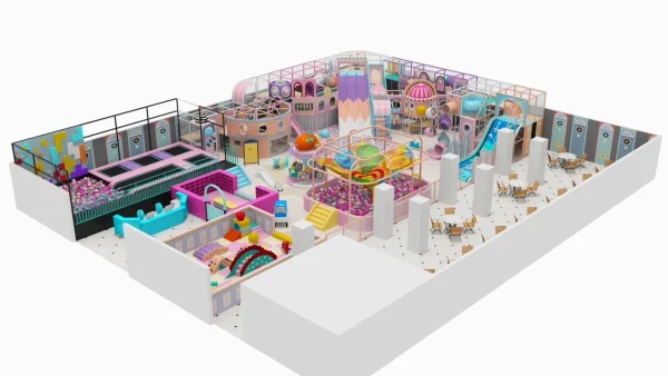 Parque Infantil Modular de Interior JPI128